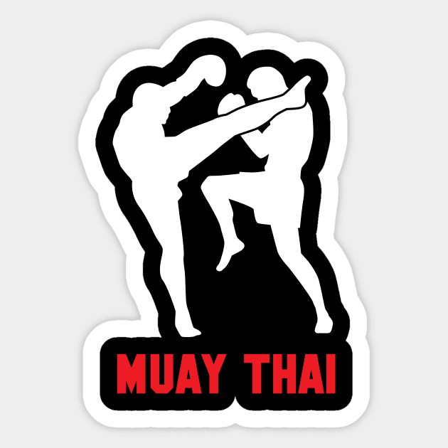 Muay-Thai Sticker by Woah_Jonny